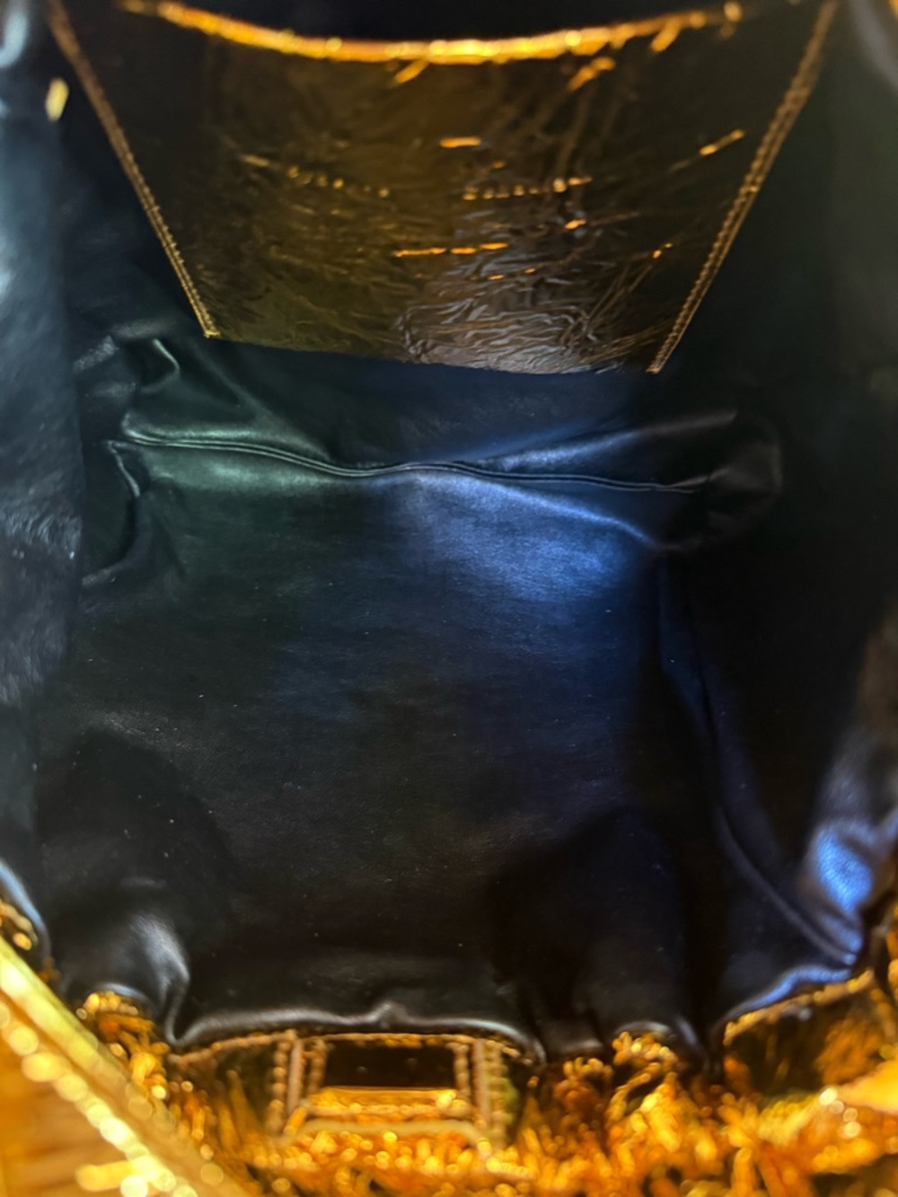 Proenza Schouler Metallic Gold Shoulder Bag - Picture 5 of 9